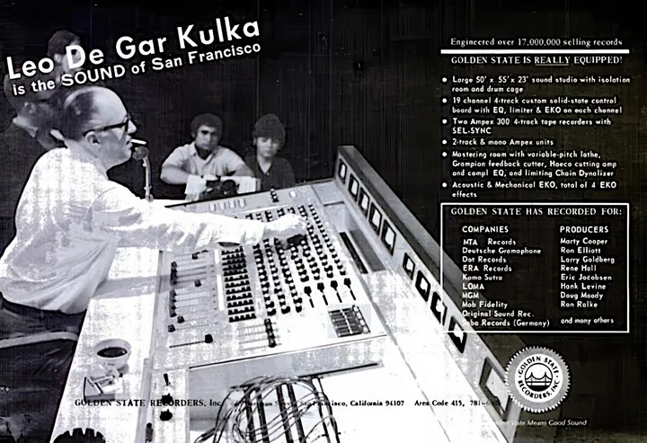 GOLDEN STATTE RECORDERS Leo De Gar Kulka copy Enlarged copy