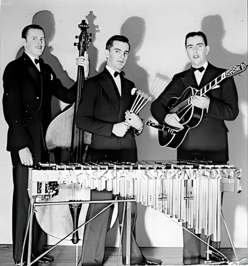 Geoff Palmer's Dad's Trio 1947 copy Enlarged copy