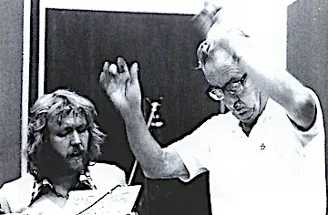 Harry Nilsson and Gordon Jenkins copy