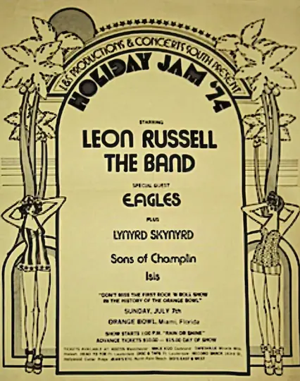 Leon Russell, The Band Poster copy