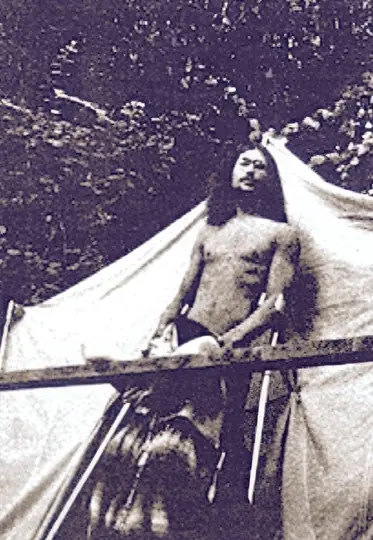 Tim and Bobby and Tent