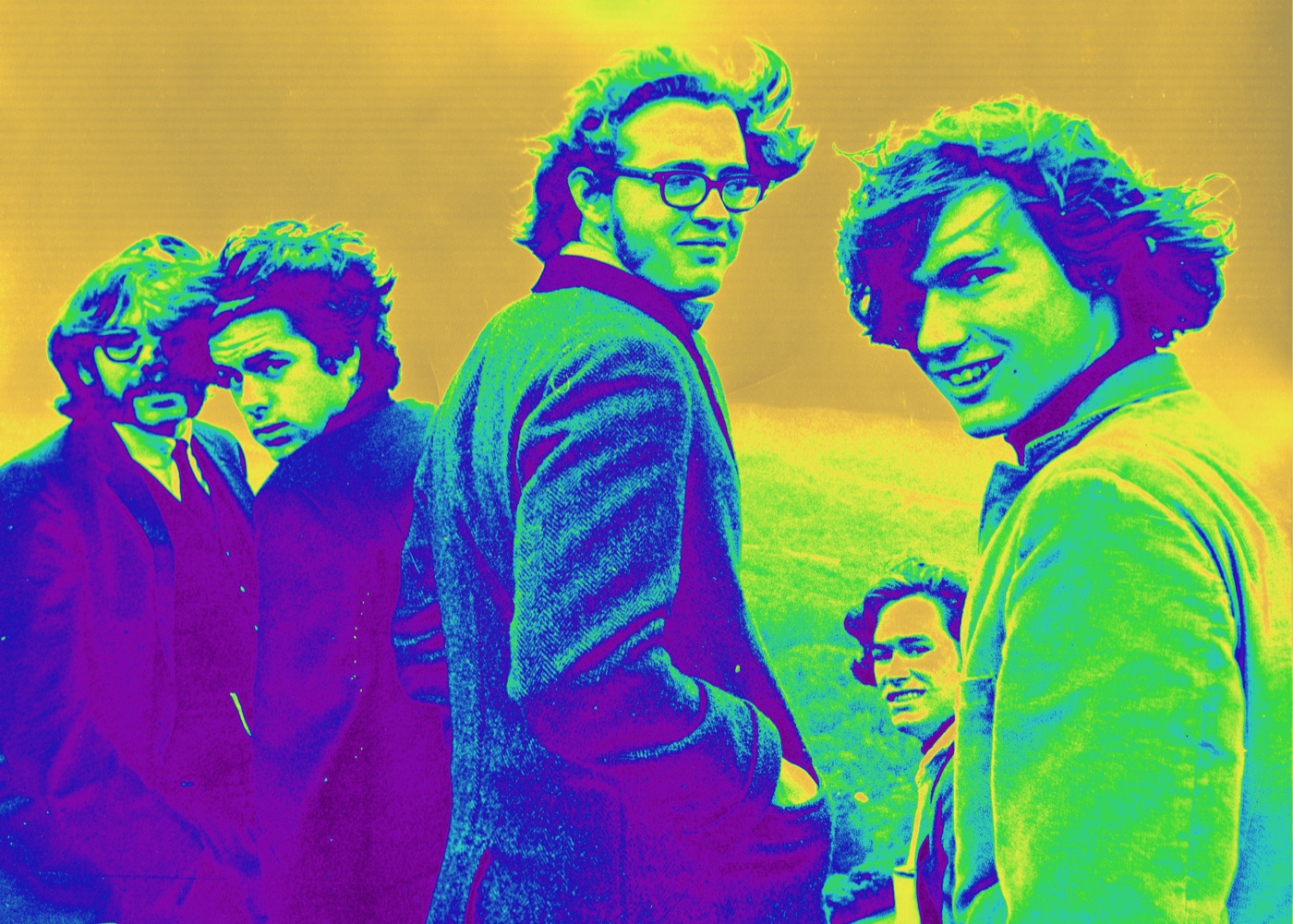 Al Strong, Bill Bowen, Terry Haggerty, Bill Champlin, and Tim Cain in 1966